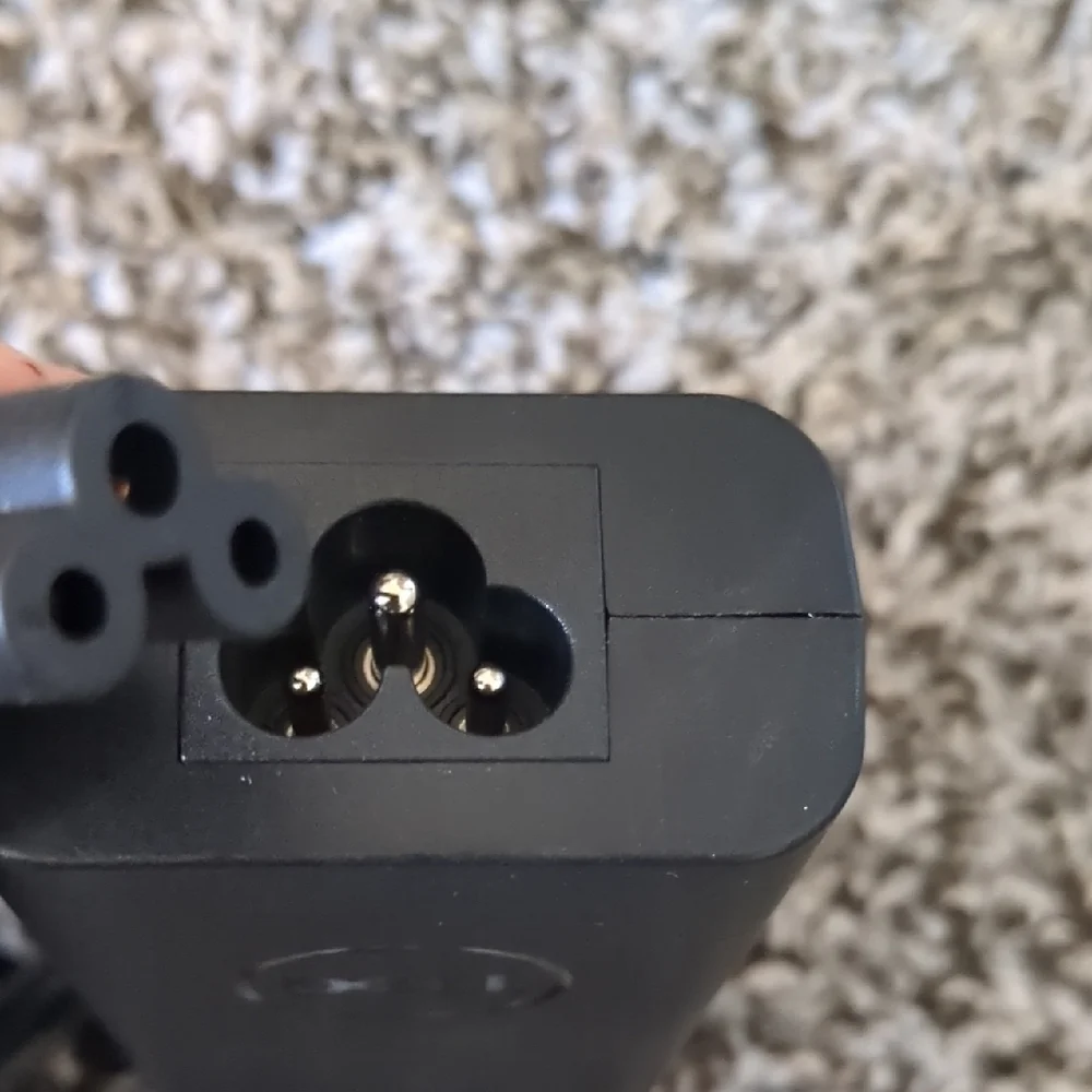 Dell Black Power Adapter with Cord